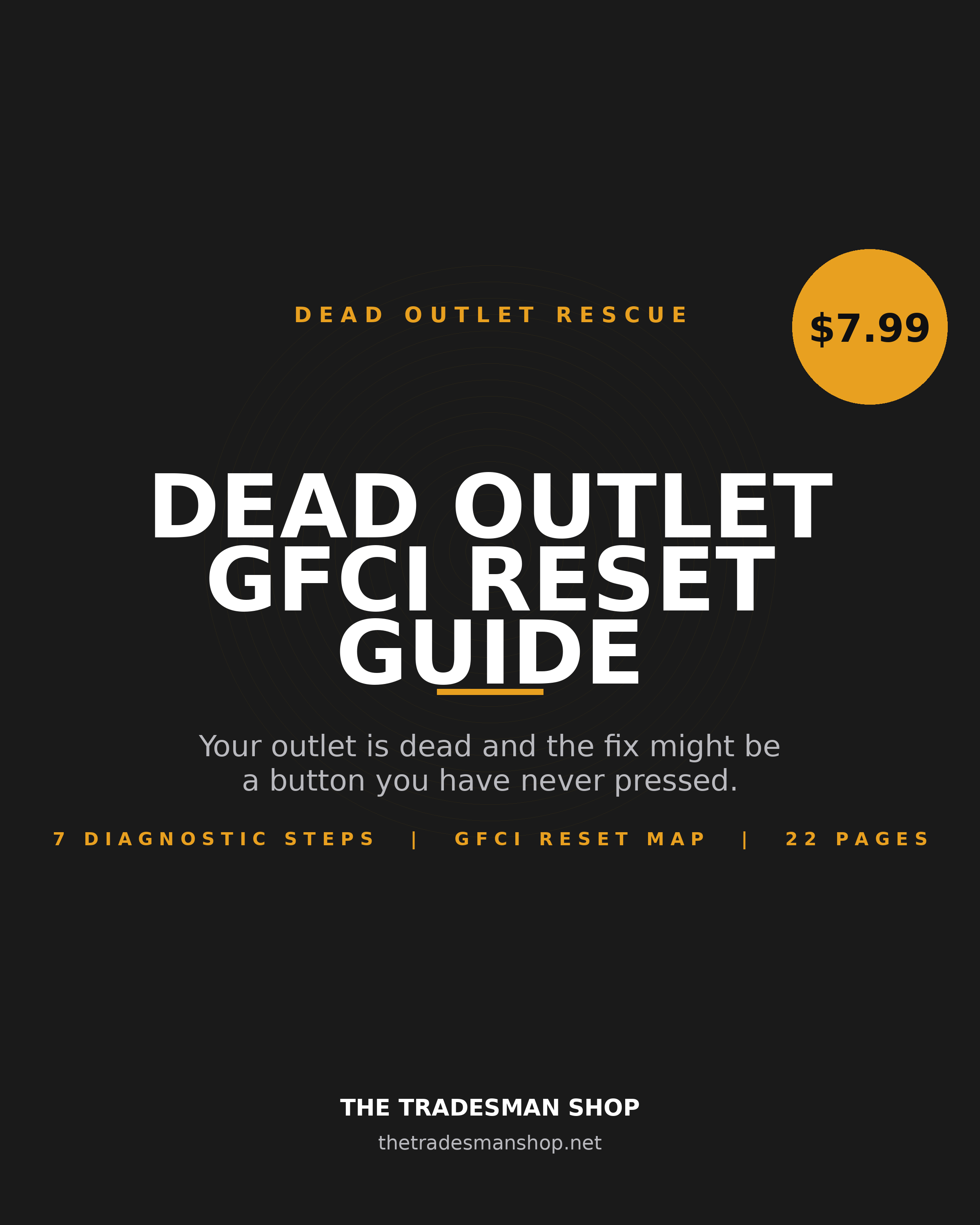 Dead Outlet / GFCI Troubleshooting Guide