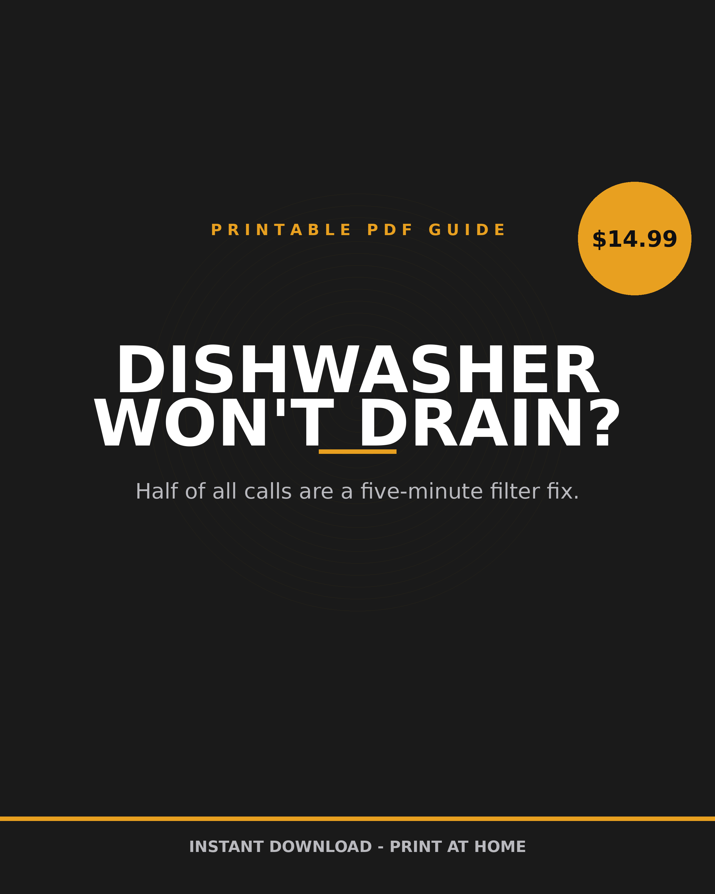 Dishwasher Not Draining Guide