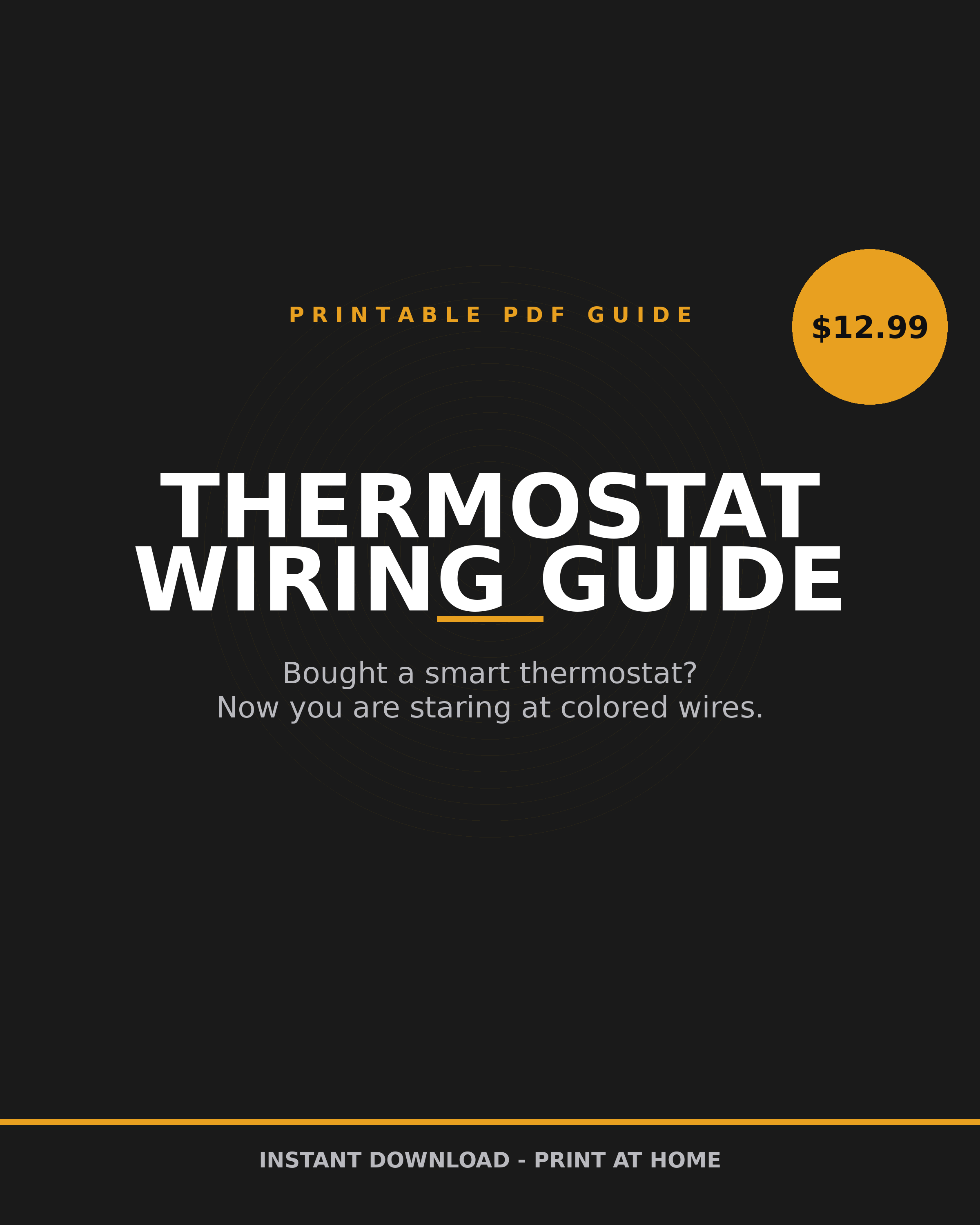 Thermostat Wiring and Upgrade Guide printable PDF: C-wire fixes and smart thermostat install